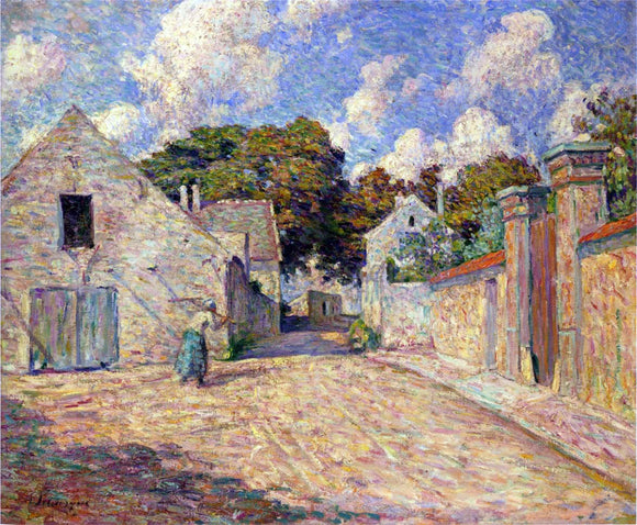  Henri Lebasque A Village Entrance - Art Print