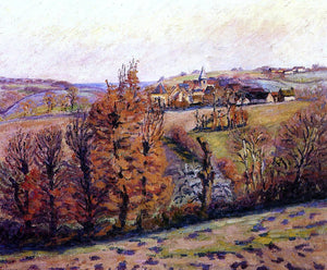  Armand Guillaumin The Village of Crozant - Art Print