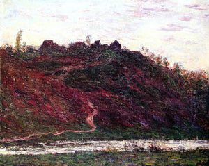  Claude Oscar Monet The Village of La Coche-Blond, Evening - Art Print