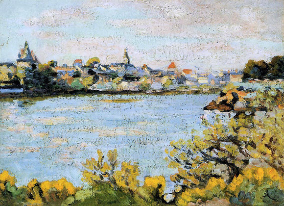  Armand Guillaumin The Village of Pornic - Art Print