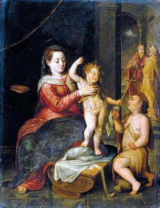  Bernaert De Ryckere The Virgin and Child - Art Print