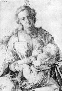  Albrecht Durer The Virgin Nursing the Child - Art Print