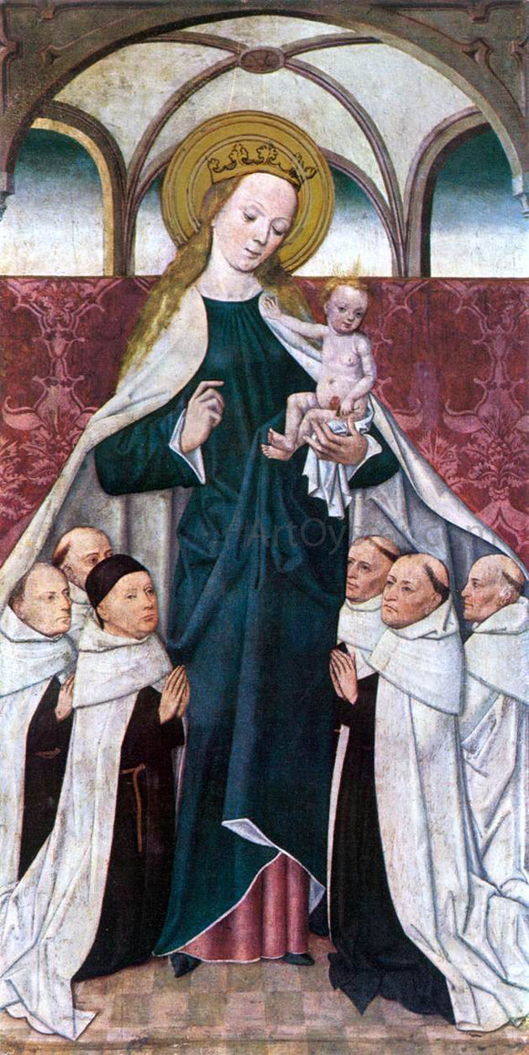  Master the Virgin The Virgin of Mercy - Art Print