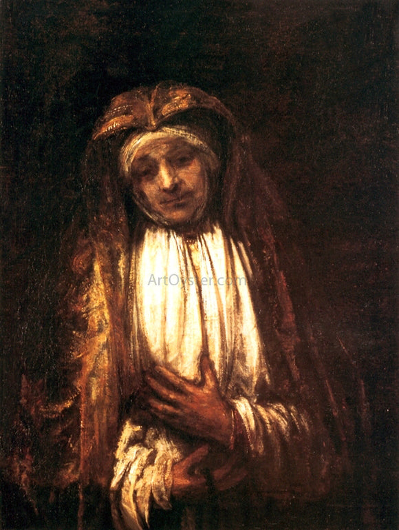  Rembrandt Van Rijn The Virgin of Sorrows - Art Print