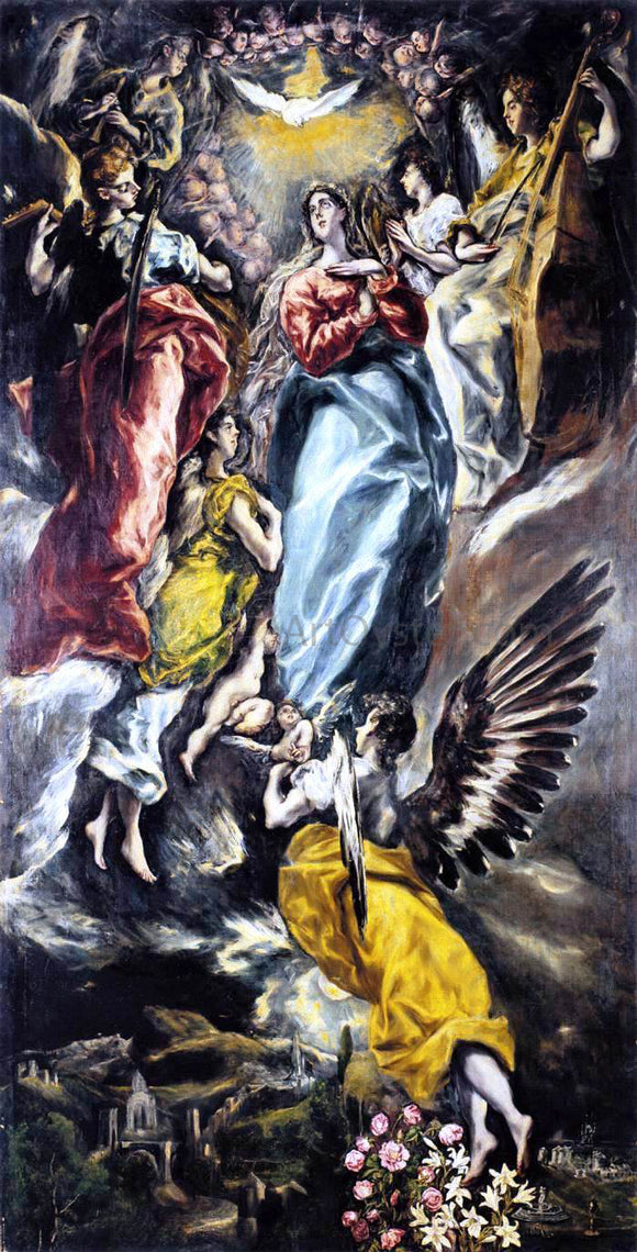  El Greco The Virgin of the Immaculate Conception - Art Print