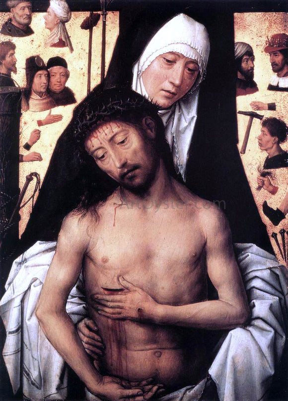  Hans Memling The Virgin Showing the Man of Sorrows - Art Print