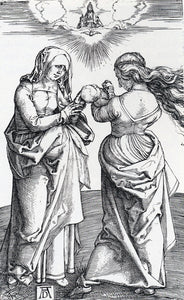  Albrecht Durer The virgin With The Infant Christ And St. Anne - Art Print
