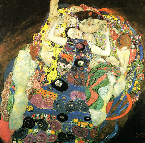  Gustav Klimt A Virgin - Art Print