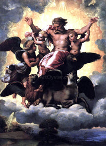  Raphael The Vision of Ezekiel - Art Print