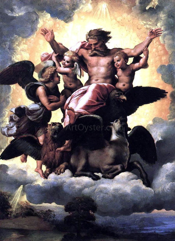  Raphael The Vision of Ezekiel - Art Print