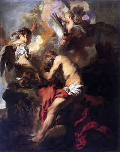  Johann Liss The Vision of St Jerome - Art Print