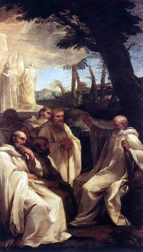  Andrea Sacchi The Vision of St Romuald - Art Print