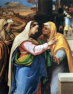  Sebastiano Del Piombo The Visitation - Art Print