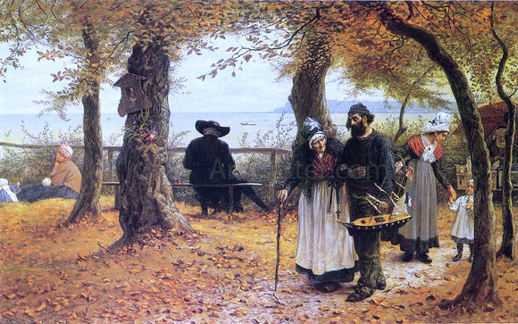  John William Hennessey The Votive Offering - Art Print