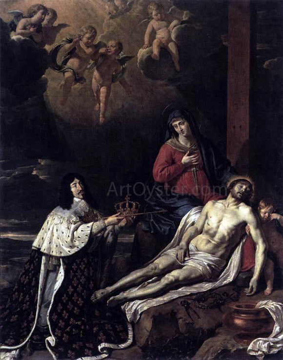  Philippe De Champaigne The Vow of Louis XIII - Art Print