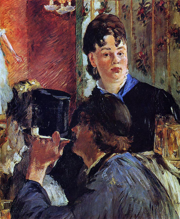 Edouard Manet The Waitress (also known as The Beer Serving Girl) - Art Print