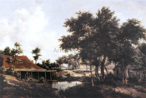  Meyndert Hobbema The Water Mill - Art Print