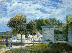  Alfred Sisley The Watering Place at Marly - Art Print