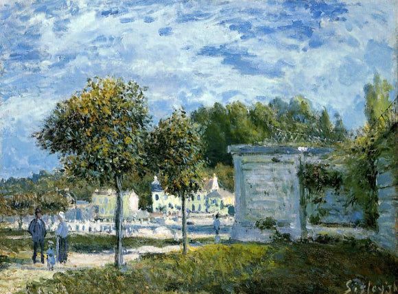  Alfred Sisley The Watering Place at Marly - Art Print