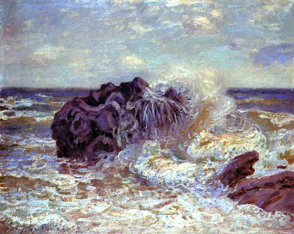  Alfred Sisley The Wave, Lady's Cove, Langland Bay - Art Print