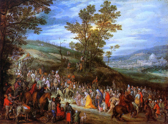  The Elder Jan Bruegel The Way of the Cross - Art Print