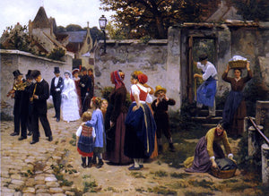  Guillaume Seignac The Wedding Procession - Art Print