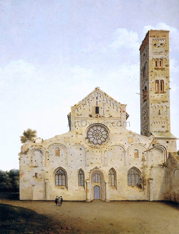  Pieter Jansz Saenredam The West Front of St Mary's Church, Utrecht - Art Print