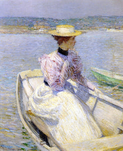  Frederick Childe Hassam The White Dory - Art Print