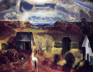  George Wesley Bellows The White Horse - Art Print