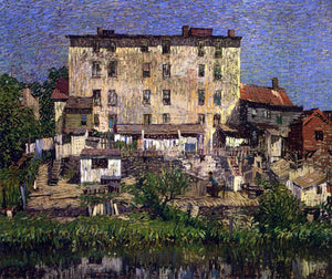  Robert Spencer The White Tenement - Art Print