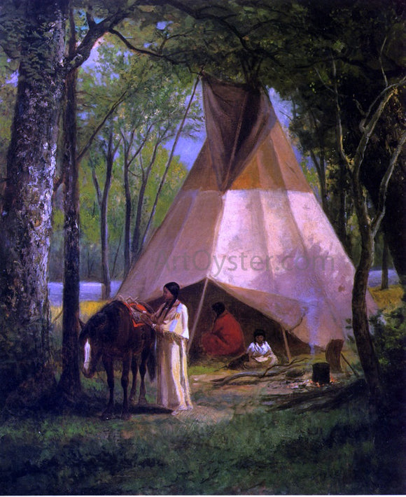  William De la Montagne Cary The Wigwam - Art Print