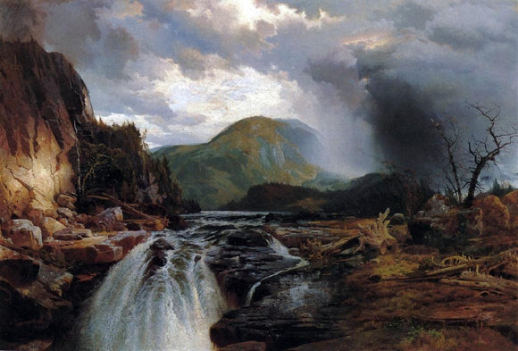  Thomas Moran The Wilds of Lake Superior - Art Print