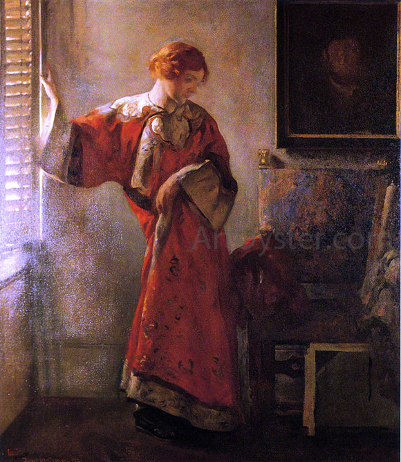  Joseph DeCamp The Window Blind - Art Print