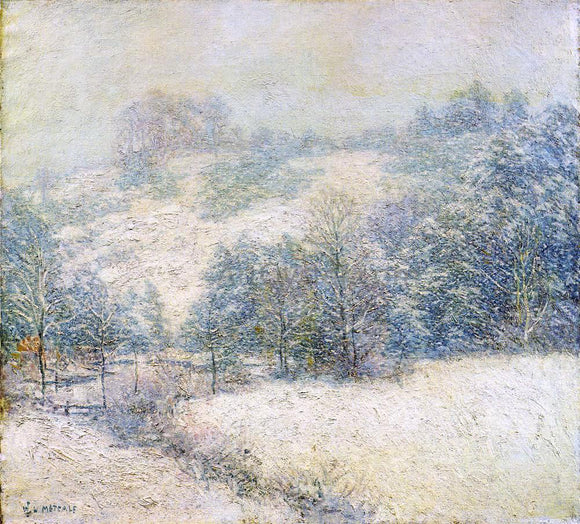  Willard Leroy Metcalf The Winter's Festival - Art Print