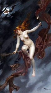  Luis Ricardo Falero The Witches Sabbath - Art Print