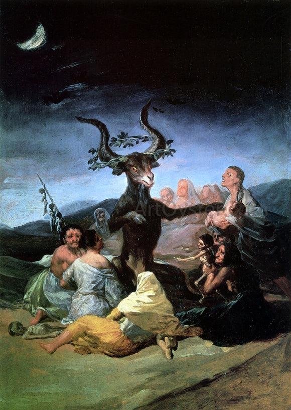  Francisco Jose de Goya Y Lucientes The Witches' Sabbath - Art Print