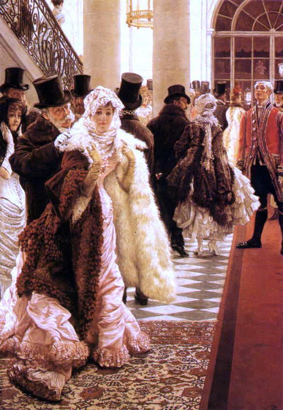  James Tissot The Woman of Fashing - Art Print