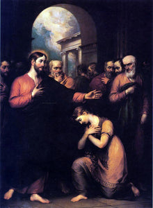  John Trumbull The Woman Taken in Adultery - Art Print