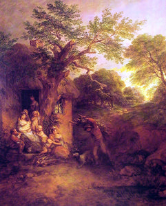  Thomas Gainsborough The Woodcutters' Return - Art Print