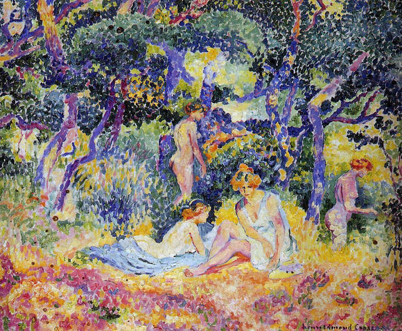  Henri Edmond Cross The Woods - Art Print