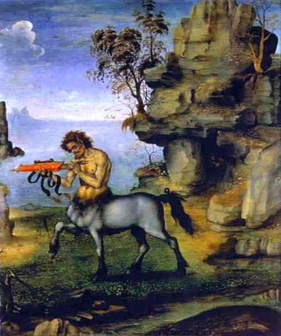  Filippino Lippi The Wounded Centaur - Art Print