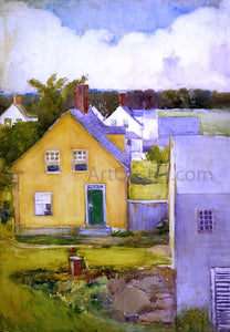  Annie G. Sykes The Yellow House - Art Print