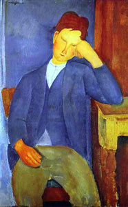  Amedeo Modigliani The Young Apprentice - Art Print