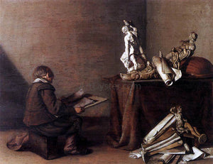  Pieter Codde The Young Draughtsman - Art Print