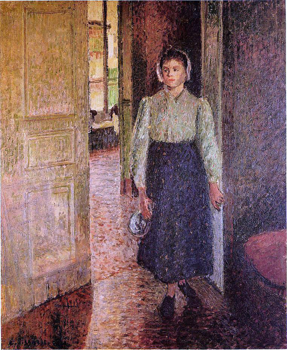  Camille Pissarro The Young Maid - Art Print