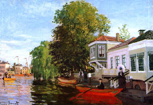  Claude Oscar Monet The Zaan at Zaandam - Art Print