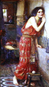  John William Waterhouse Thisbe (also known as The Listener) - Art Print