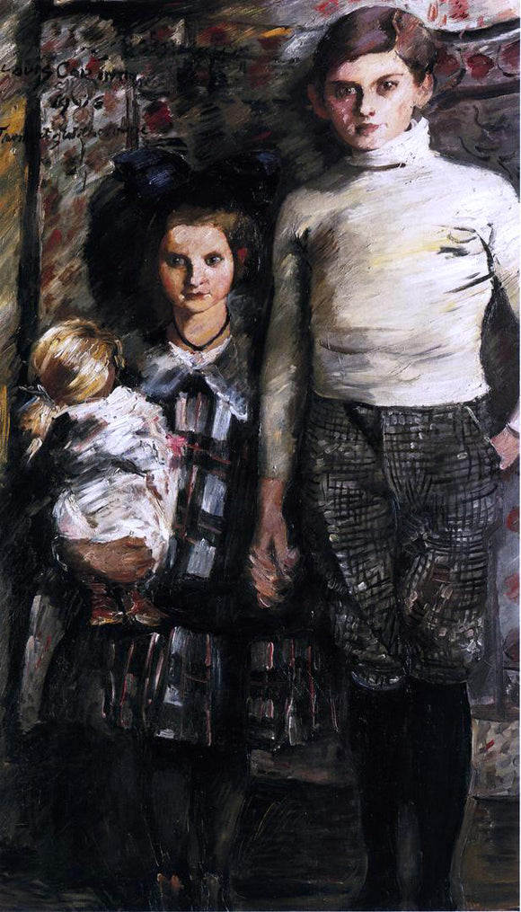  Lovis Corinth Thomas and Wilhelmine - Art Print