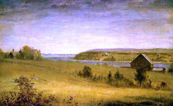  William Sidney Mount Thomas Strongs House, Setauket, Long Island - Art Print