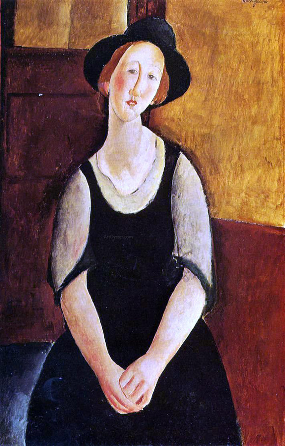  Amedeo Modigliani Thora Klinckowstrom - Art Print